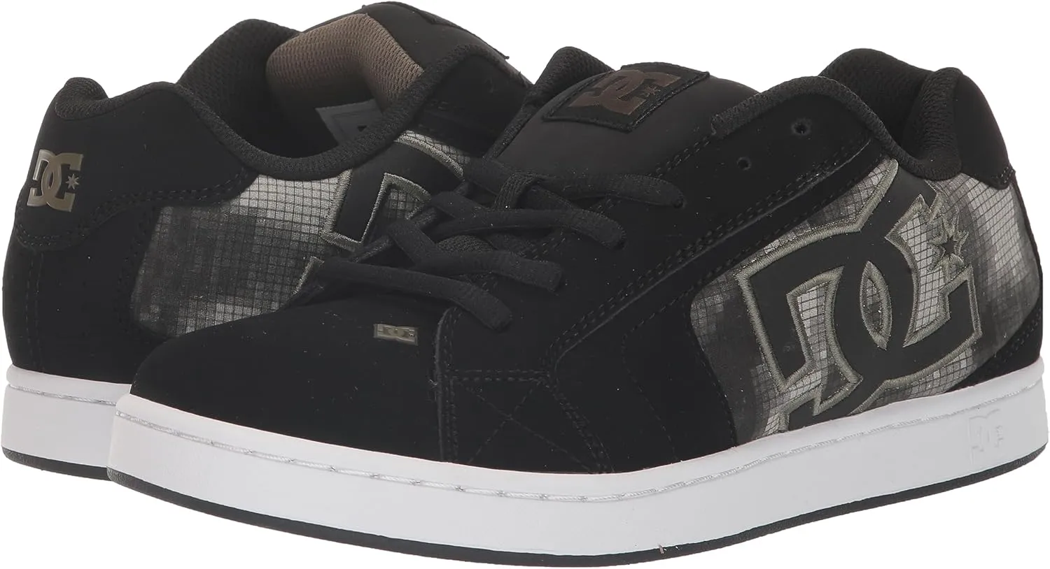 DC Men's Net Low Top Lace Up Casual Skate Shoe Sneaker