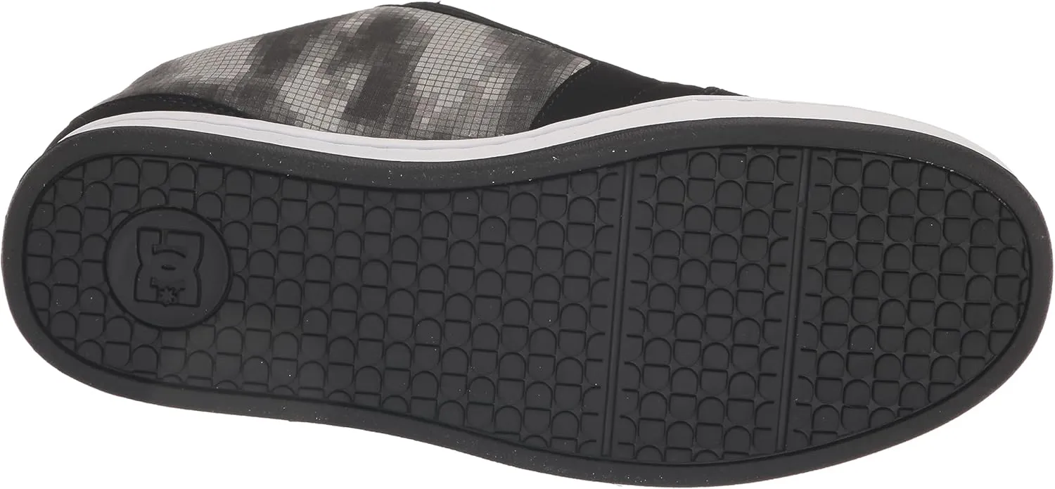 DC Men's Net Low Top Lace Up Casual Skate Shoe Sneaker