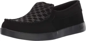 DC Men's Villain 2 Casual Slip On Skate Shoe Slipper, Black, 13