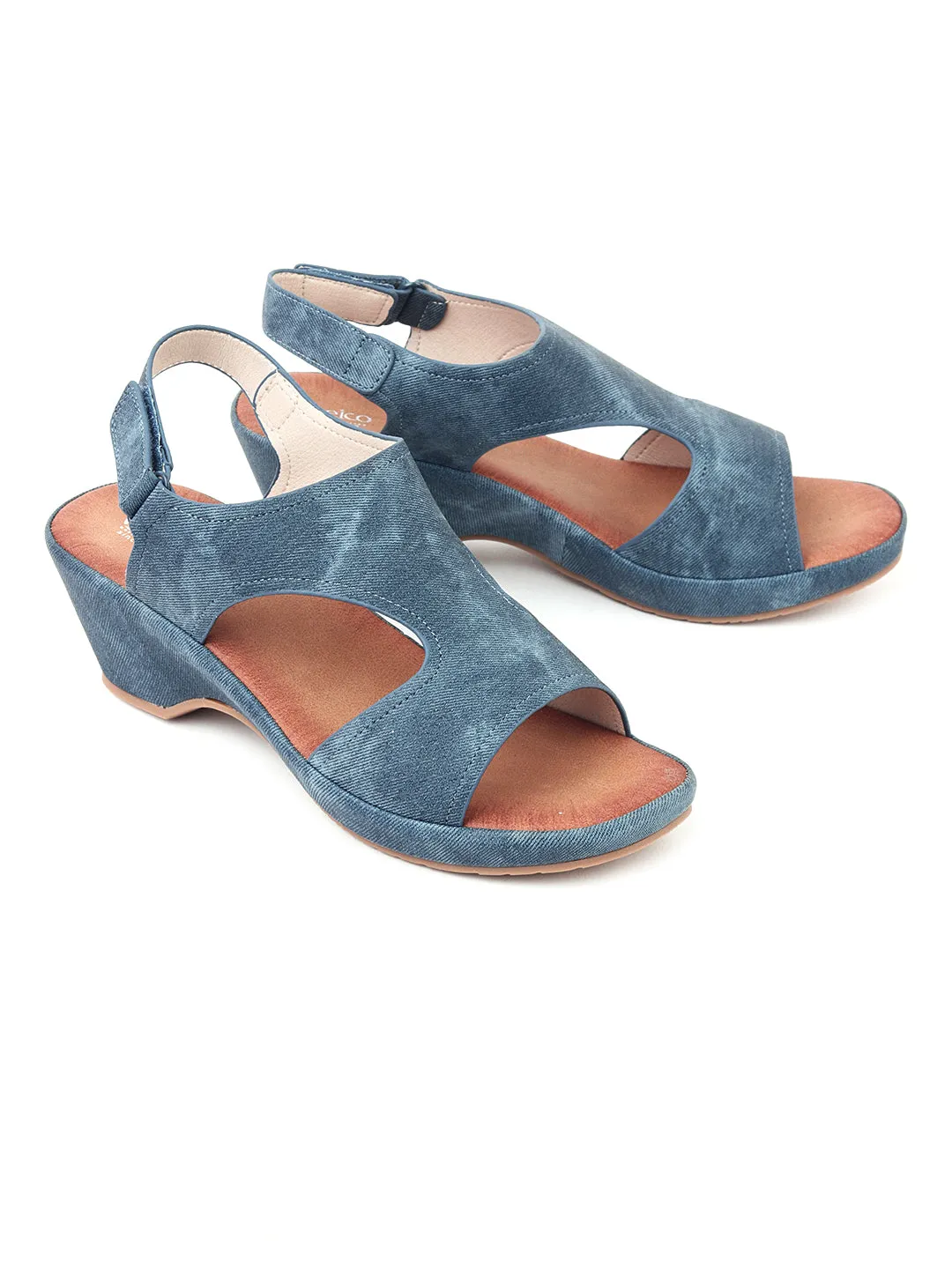 Delco Comfort Platform Sandals