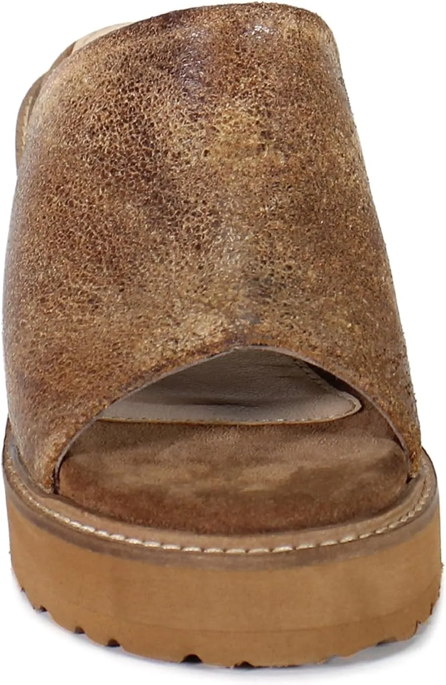Diba True Womens Cloud Fall Slip On Casual Sandals Casual High Heel 3" & Up - Brown