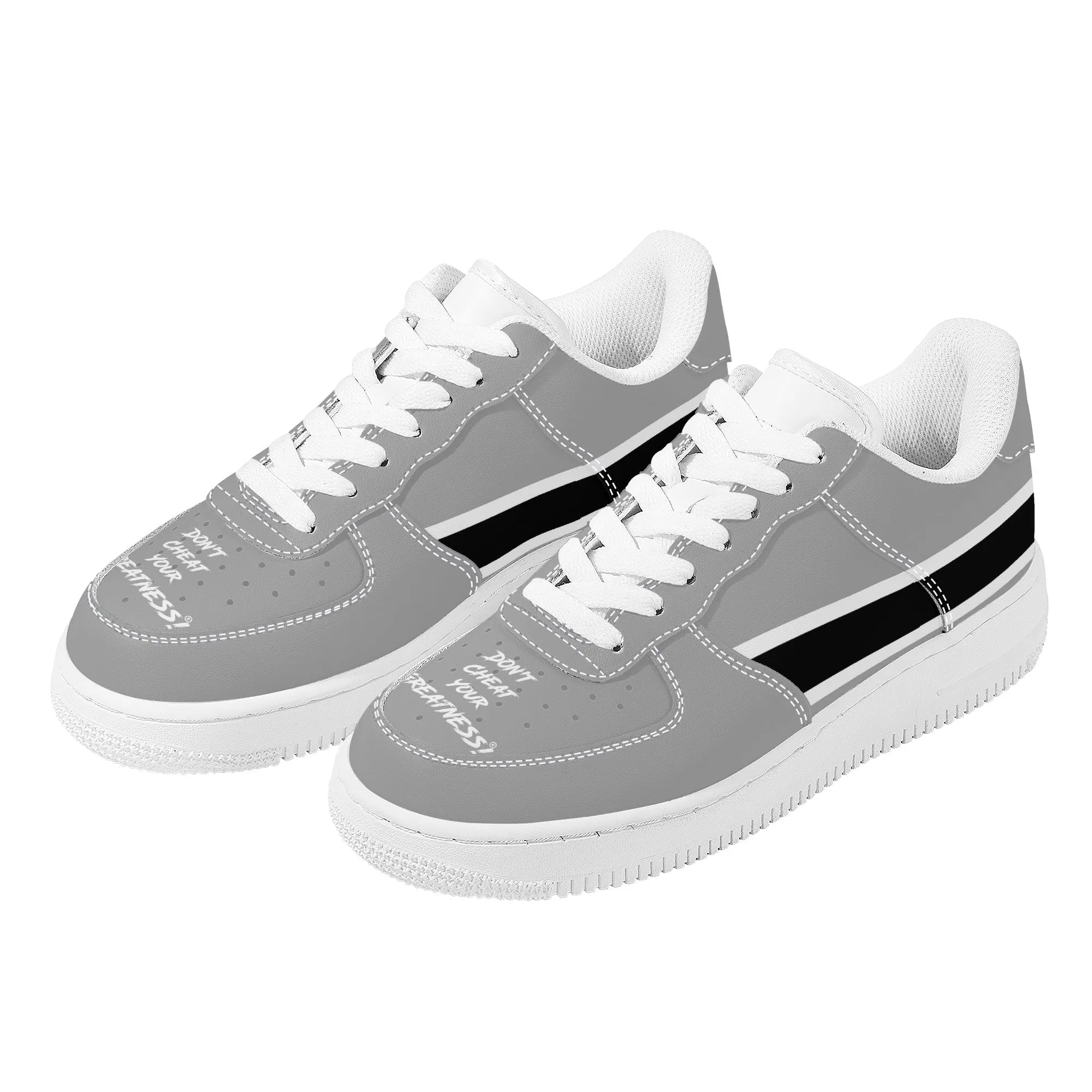 Dont Cheat Your Greatness, Low Top Unisex Sneaker
