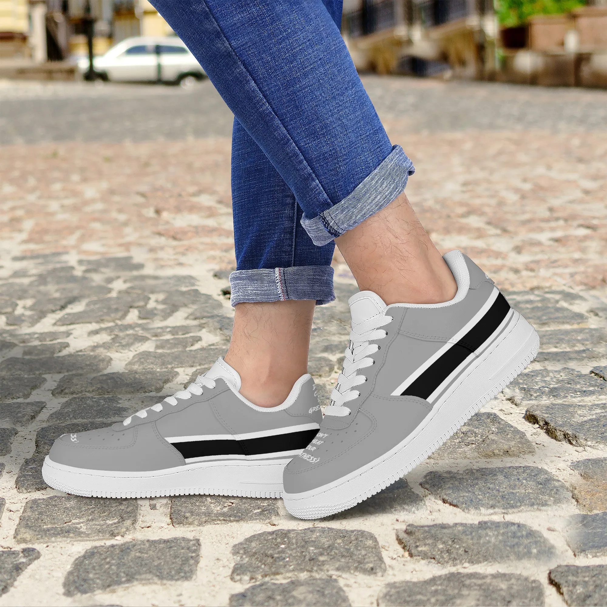 Dont Cheat Your Greatness, Low Top Unisex Sneaker