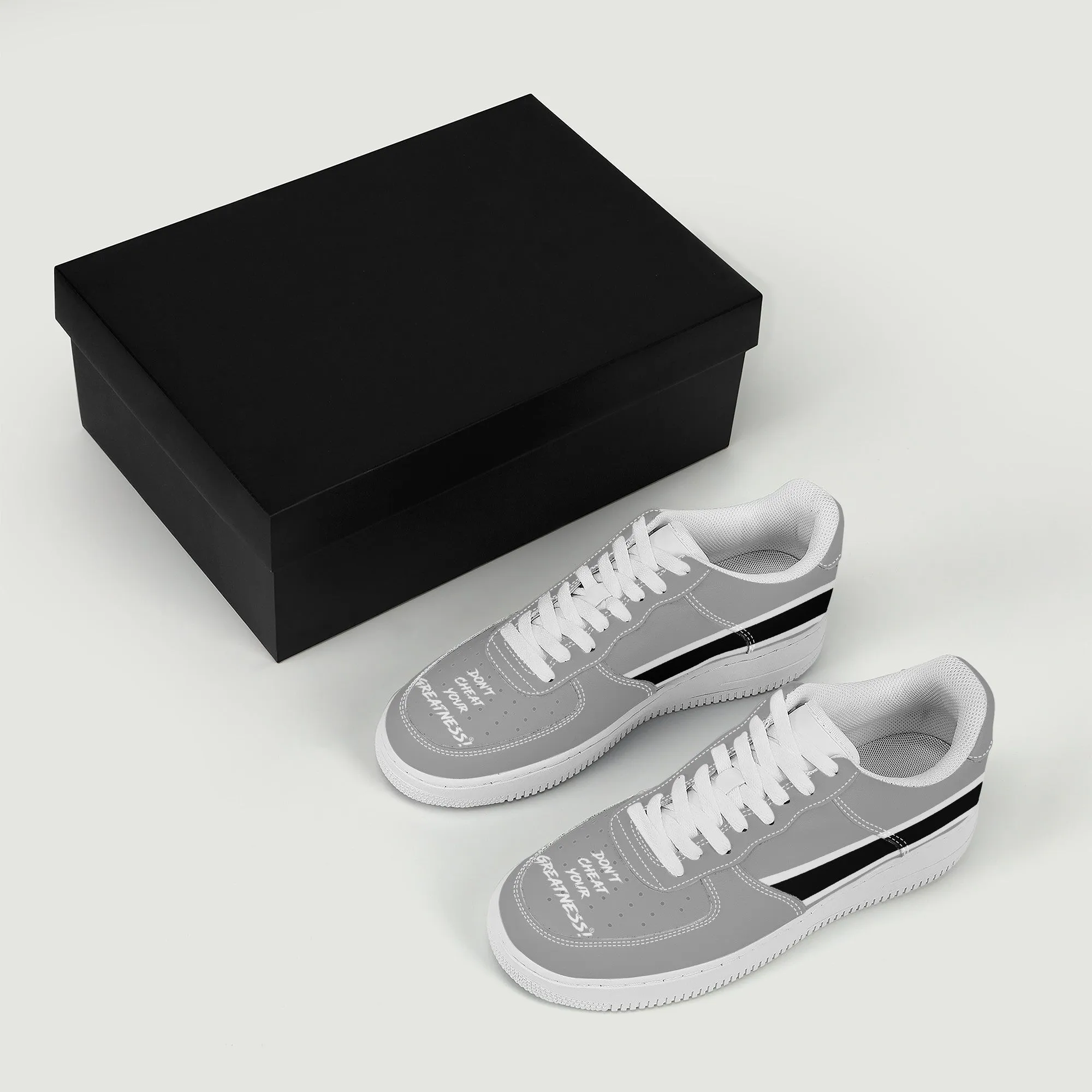 Dont Cheat Your Greatness, Low Top Unisex Sneaker