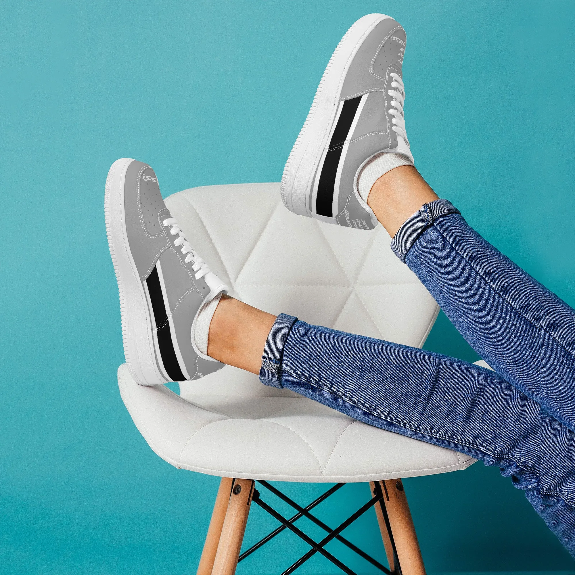 Dont Cheat Your Greatness, Low Top Unisex Sneaker