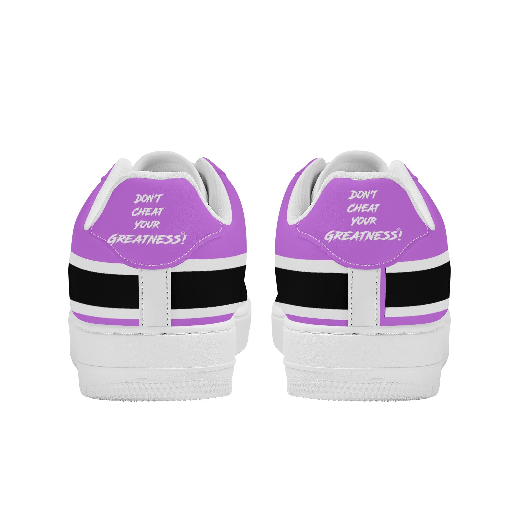 Don't Cheat Your Greatness, Low Top Unisex Sneaker