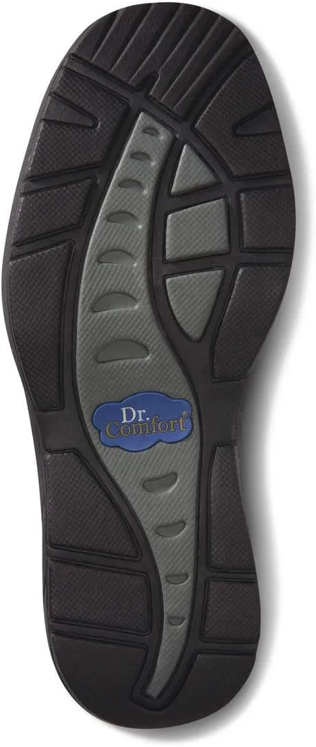 Dr. Comfort Fisherman Men's Therapeutic Diabetic Extra Depth Sandal: Black 11.0 Medium (B/D)