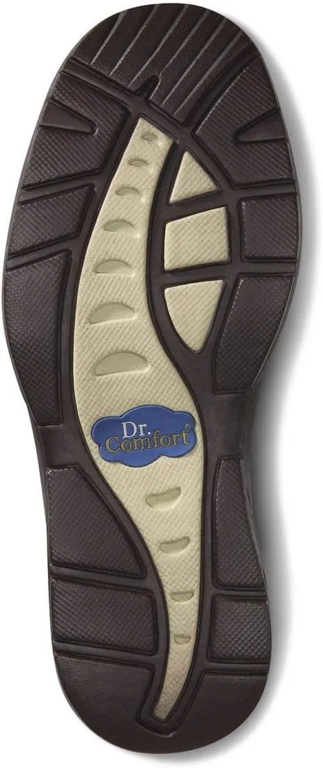 Dr. Comfort Fisherman Men's Therapeutic Diabetic Extra Depth Sandal: Chestnut 9.5 Medium (B/D)