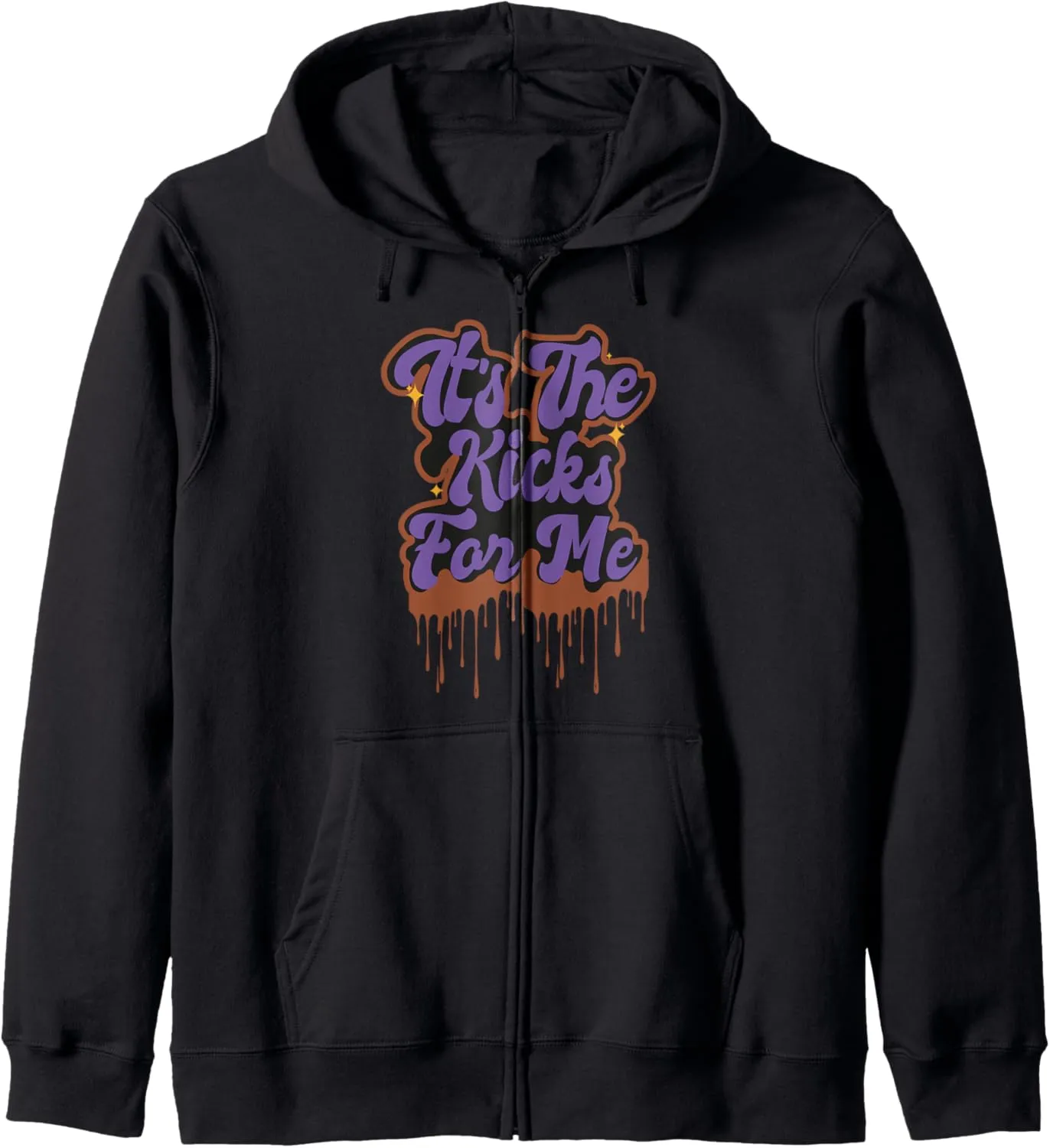Dunk low Retro It's the Kicks For me For sneakers lovers Zip Hoodie