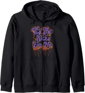 Dunk low Retro It's the Kicks For me For sneakers lovers Zip Hoodie