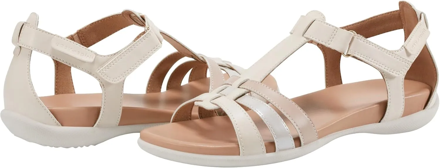 Easy Spirit Women's Leia3 Flat Sandal