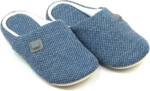 EEUK USB Heated Slippers, Heated Slippers Women Men Rechargeable Washable Winter USB Warmer Foot Shoes to Keep Feet Warmer Comfortable Warming Slippers for Cold Winter(Size:45-46,Color:Blue)