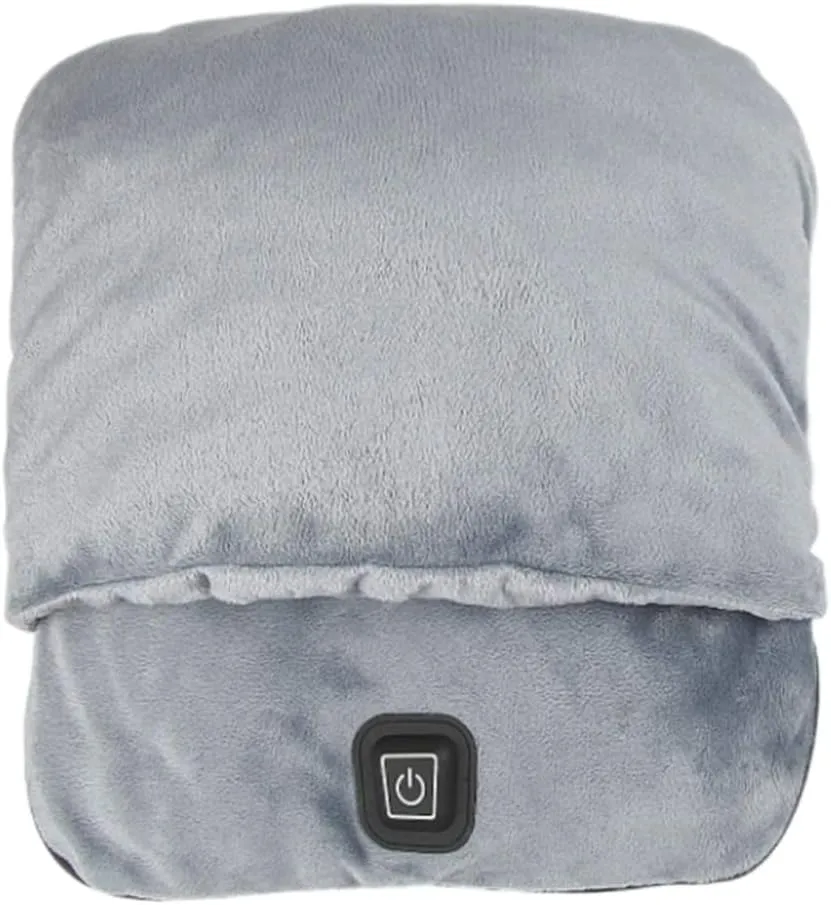 Electric Foot Warmer, Heated Foot Warmers Foot Warmers Cushion USB Heated Foot Pad Winter Heating Slippers for Under Desk Bed