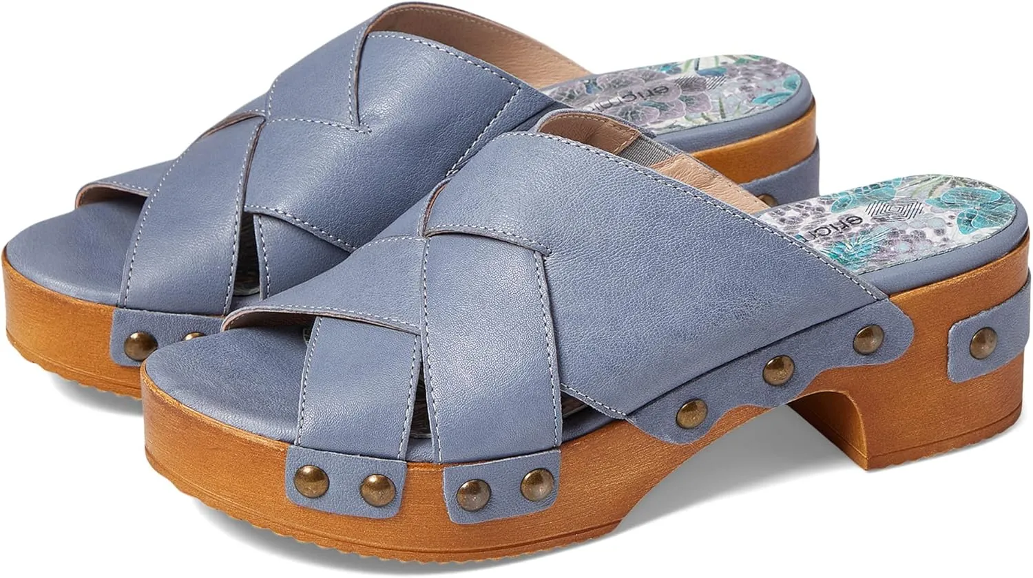 Eric Michael Women's Clog Sandal Chili 6900 Womens Fashion Clog