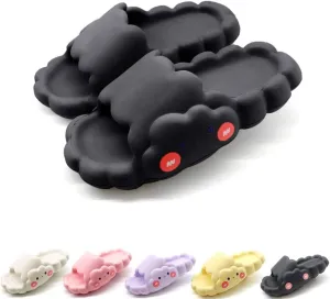 EVA Cloud Sandals and Slippers for Women and Men Indoor & Outdoor Thick Platform Summer Beach Non-Slip Quick Drying Shower Slides Bathroom Massage Friendly Casual Slippers