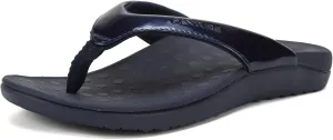 FANTURE Women Orthotic Arch Support Sandal for Comfortable Walk Thong Style Casual Flip Flops