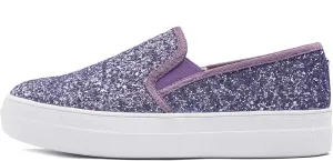 FEVERSOLE Women's Fashion Slip On Sneaker Casual Platform Loafers
