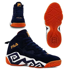 Fila Men's MB Fashion Sneaker, Navy-White-Gold