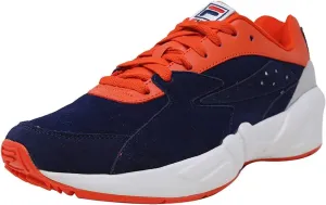 Fila Men's Mindblower Fashion Sneaker (10.5 M US, NVY/ORG)