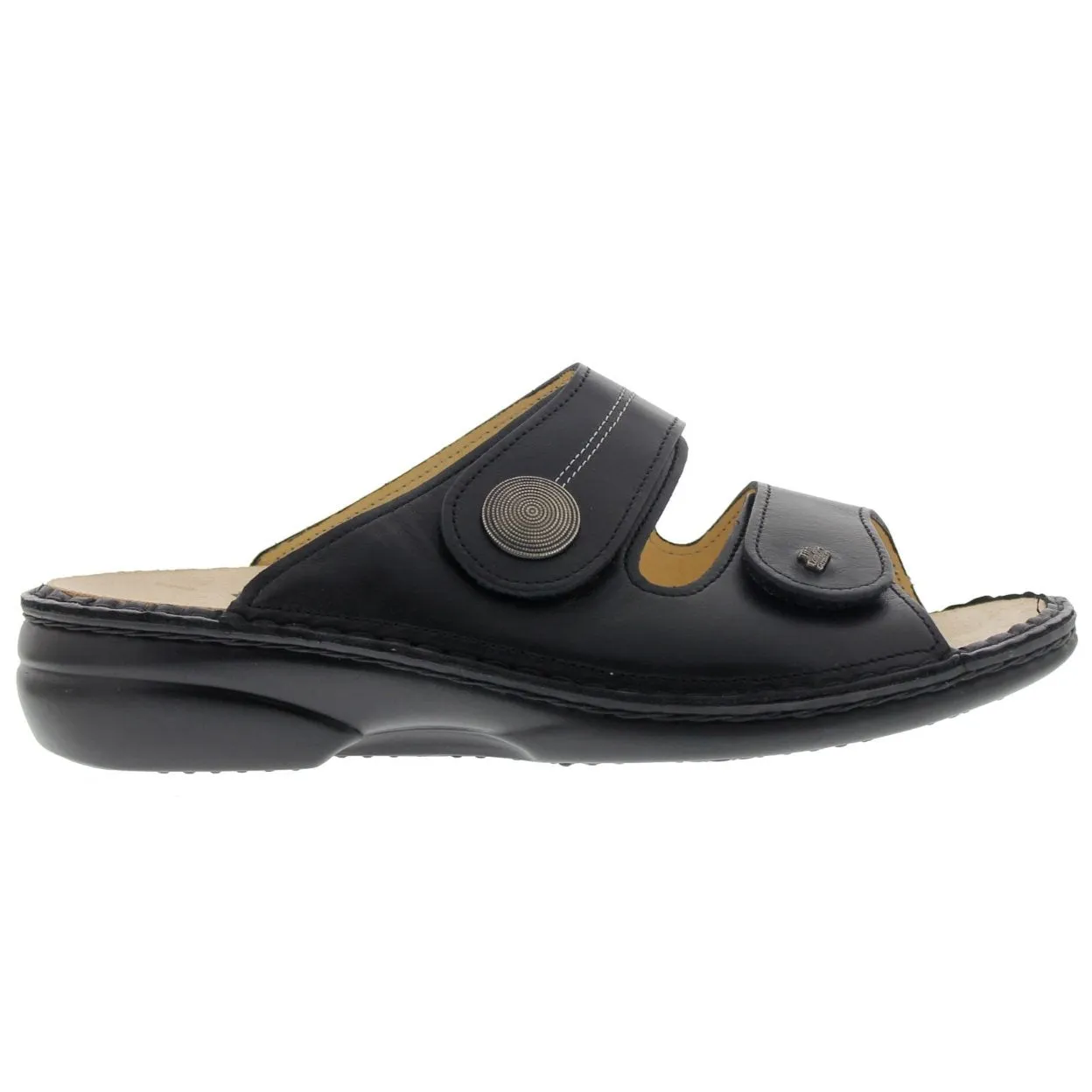Finn Comfort Sansibar Leather Women's Slides Sandals