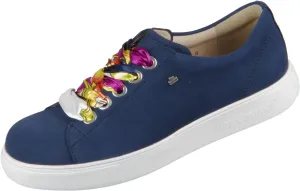 Finn Comfort Women's Elpaso Atoll Sky Blue Fashion Sneaker Size 10.5