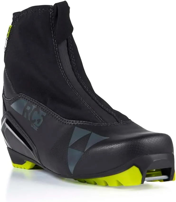 Fischer Unisex RC5 Classic Insulated Breathable Lightweight Water-Repelling Sports Nordic Cross-Country Ski Boots with Thermally Adaptable Foam, Soft Lining & Race Sole