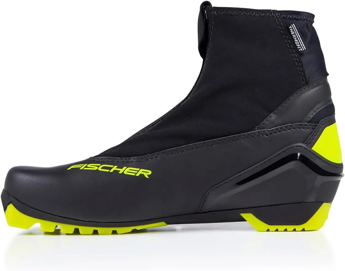 Fischer Unisex RC5 Classic Insulated Breathable Lightweight Water-Repelling Sports Nordic Cross-Country Ski Boots with Thermally Adaptable Foam, Soft Lining & Race Sole