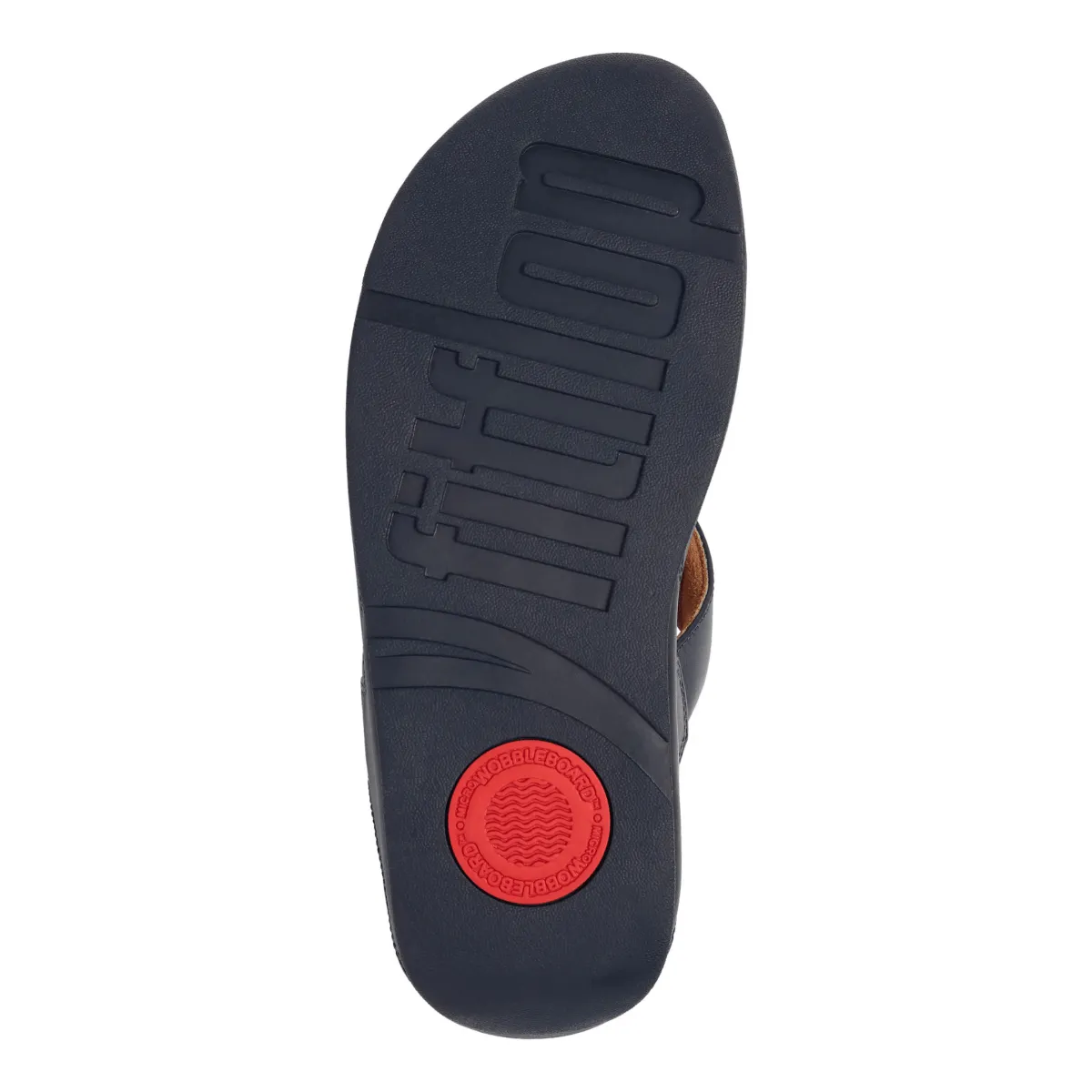 FitFlop Women's Lulu Toe-Post Deep Blue Leather