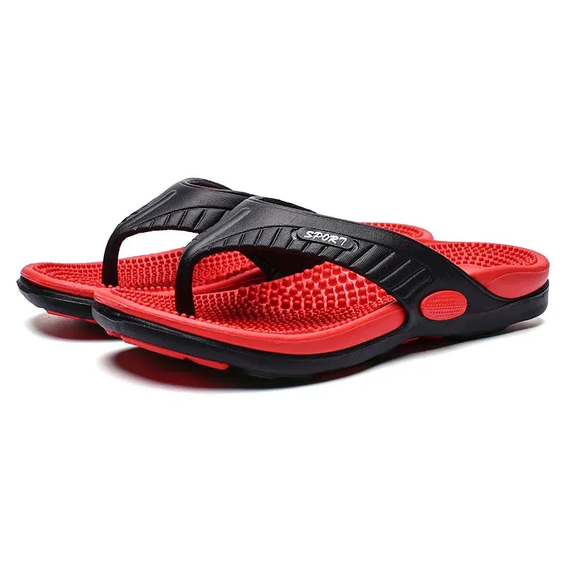 Flip-flops Comfortable Massage Beach Slippers