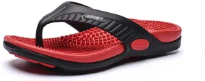 Flip-flops Massage Slippers,Men & Women Acupressure Massage Sandals,Relief Plantar Fasciitis Heel Arch Arthritis Pain,Summer Breathable Beach Shoes