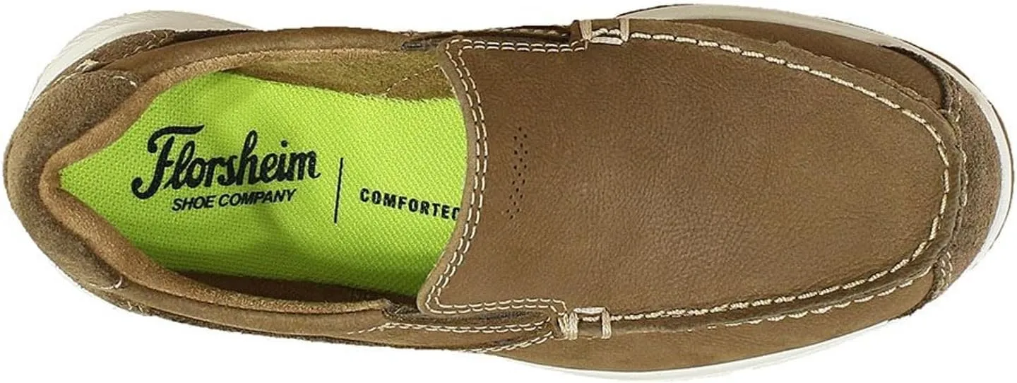 Florsheim Great Lakes Moc Toe Slip-On Jr Boys' Toddler-Youth Slip On