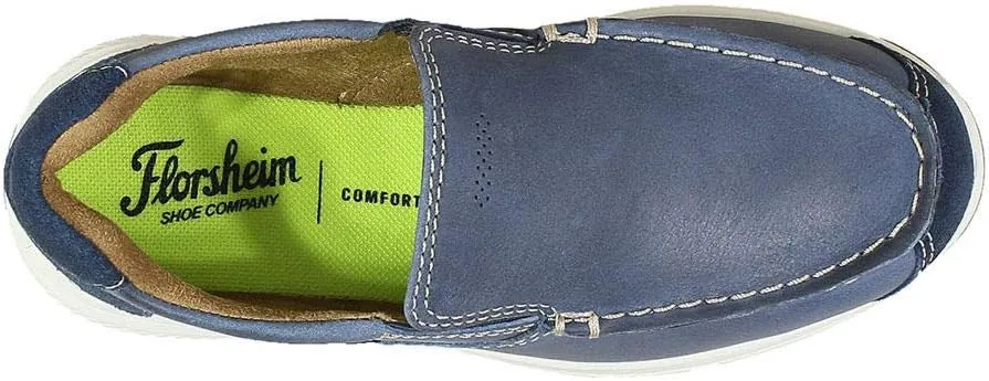 Florsheim Great Lakes Moc Toe Slip-On Jr Boys' Toddler-Youth Slip On