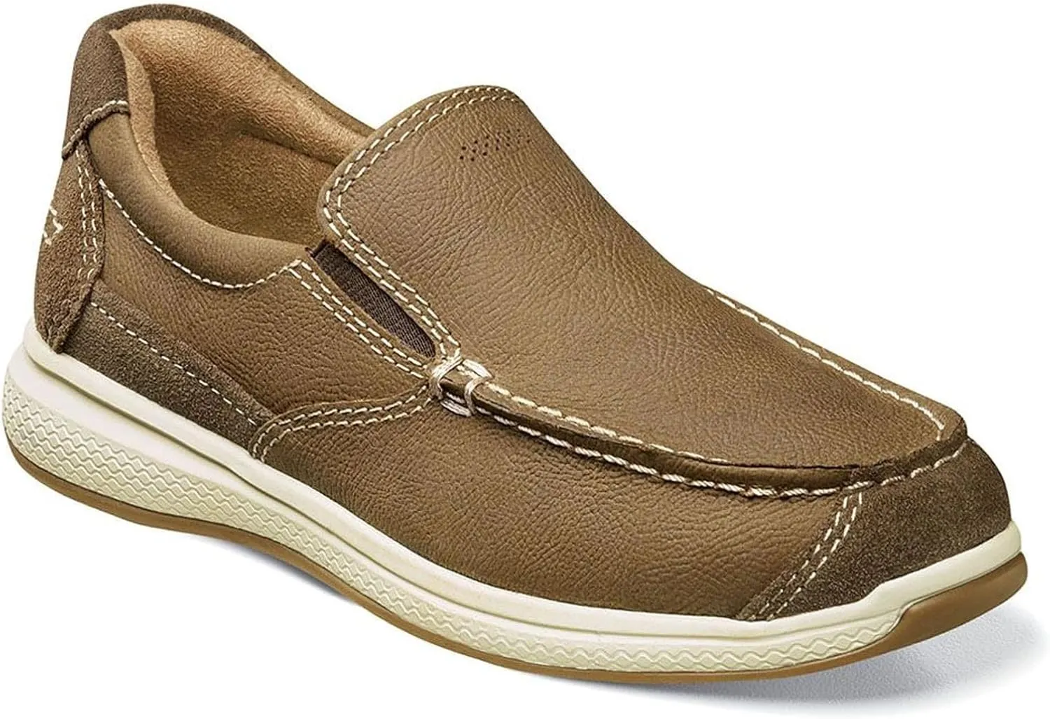 Florsheim Great Lakes Moc Toe Slip-On Jr Boys' Toddler-Youth Slip On
