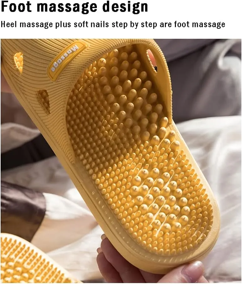 Food Massage Slippers for Women Men Accupressure Summer Mens Womens Massaging Shoes House Bathroom Shower Spa Acupressure Reflexology Sandals