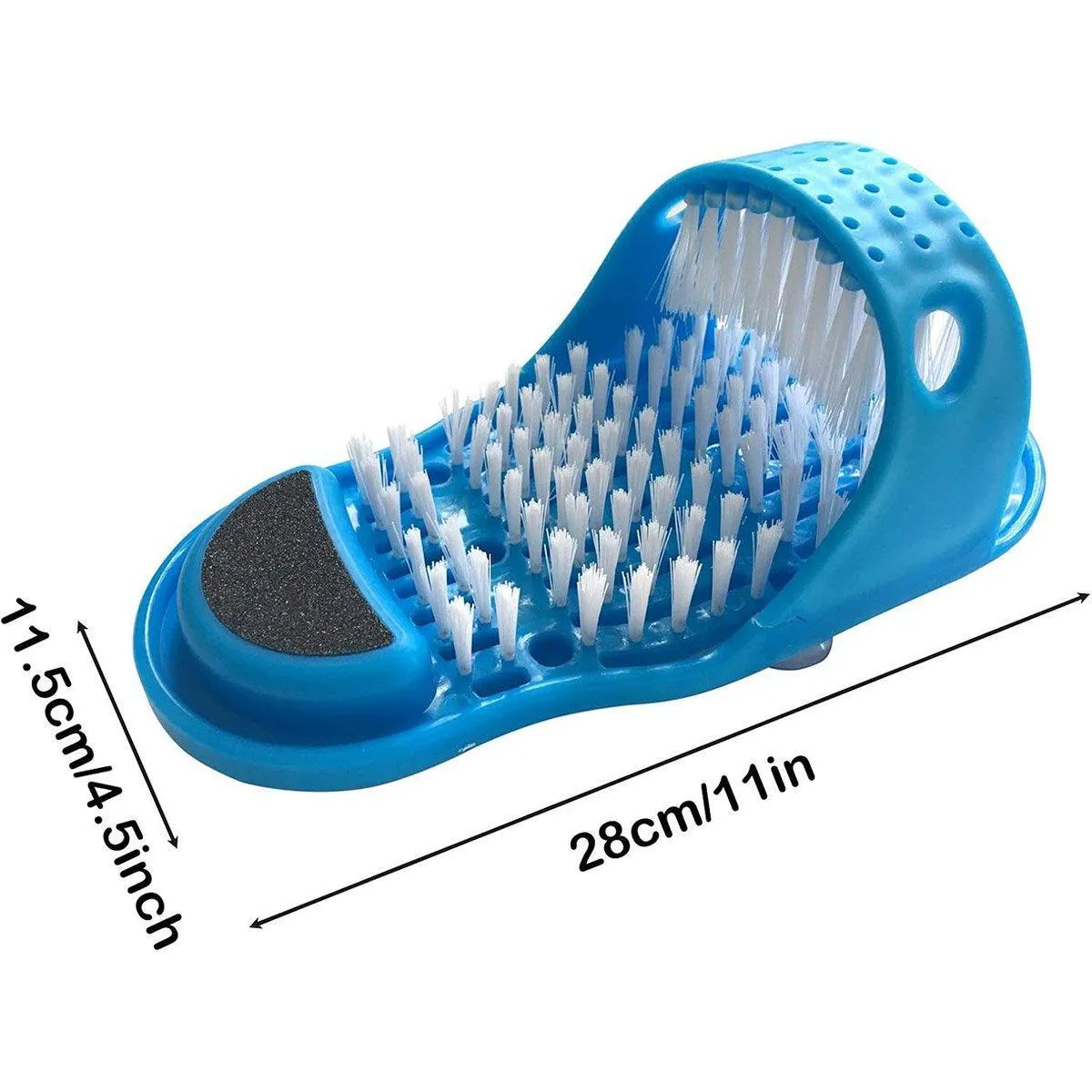 Foot Scrubber Massage Slippers with Suction Cups Exfoliating Dead Skin Cleaner