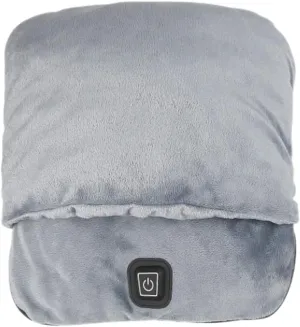 Foot Warmers Cushion, USB Heated Foot Pad, Winter Heating Slippers for Under Desk Bed (30 * 36cm)