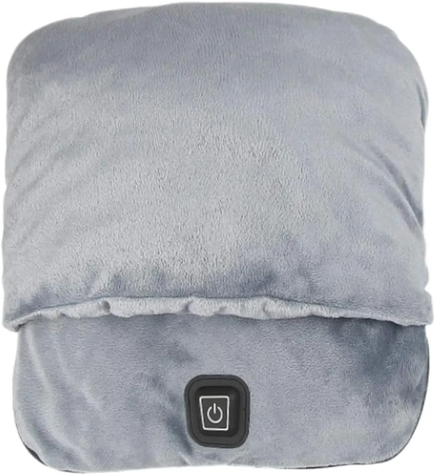 Foot Warmers Cushion, USB Heated Foot Pad, Winter Heating Slippers for Under Desk Bed (30 * 36cm)