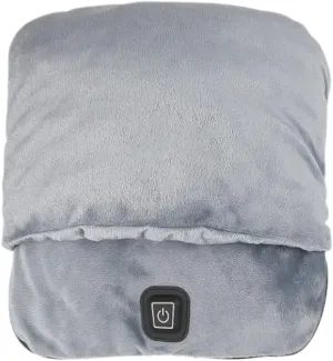 Foot Warmers Cushion USB Heated Foot Pad Winter Heating Slippers for Under Desk Bed Sport Outdoor.