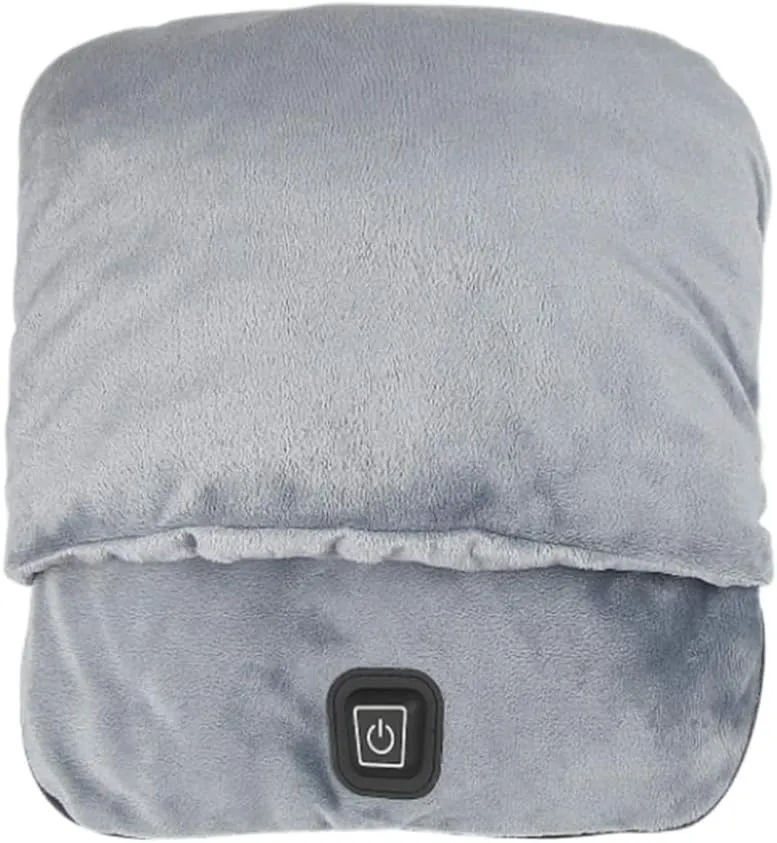 Foot Warmers Cushion USB Heated Foot Pad Winter Heating Slippers for Under Desk Bed Sport Outdoor.