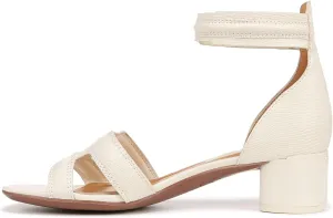 Franco Sarto Women's Nora Ankle Strap Low Block Heel Sandal Heeled
