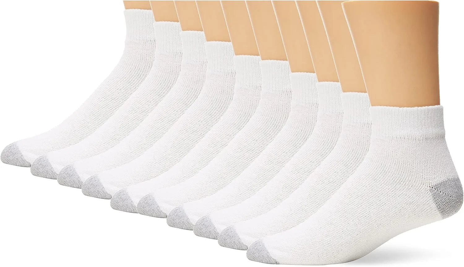 Fruit of the Loom Men's 12 Pair Pack Dual Defense Cushioned Socks