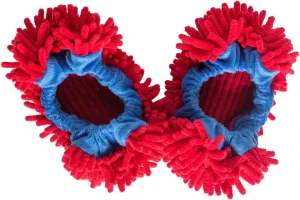 Fun & Function - Anemone Floor Sliders - Kids Sensory Mop Slippers for Floor Cleaning and Playing - Hand and Foot Mop Socks - Mop Slippers for Kids