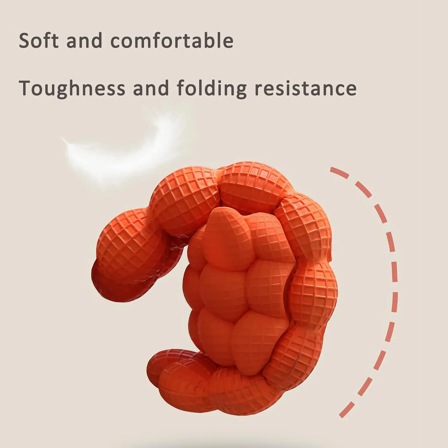Funny Bubble Massage Slippers for Women Men Soft Non-slip Spa Slippers Shower Bedroom Slippers Gym House Slippers, Fashion Unisex Stress Relief Slide Reflexology Sandals