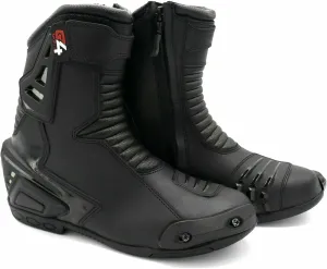 G4 VISION Real Leather Motorbike Shoes High Tech Men's Short Motorcycle Racing Sports Boot Motor Bike Riding