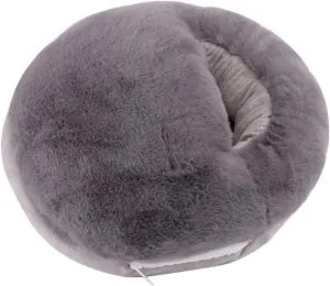 GALPADA Plush Foot Warmer Fast Slippers Massagers Electric Winter Foot Heating Slipper Slippers for Men Office
