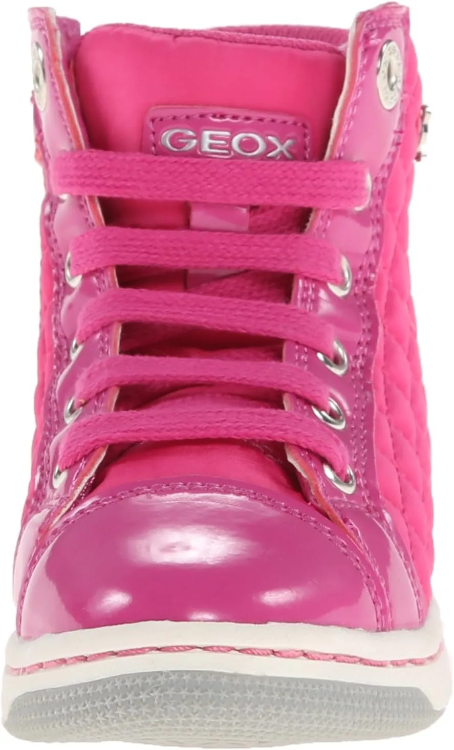 Geox Girl Jr Creamy 14 High Top Qui Sneaker
