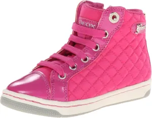 Geox Girl Jr Creamy 14 High Top Qui Sneaker
