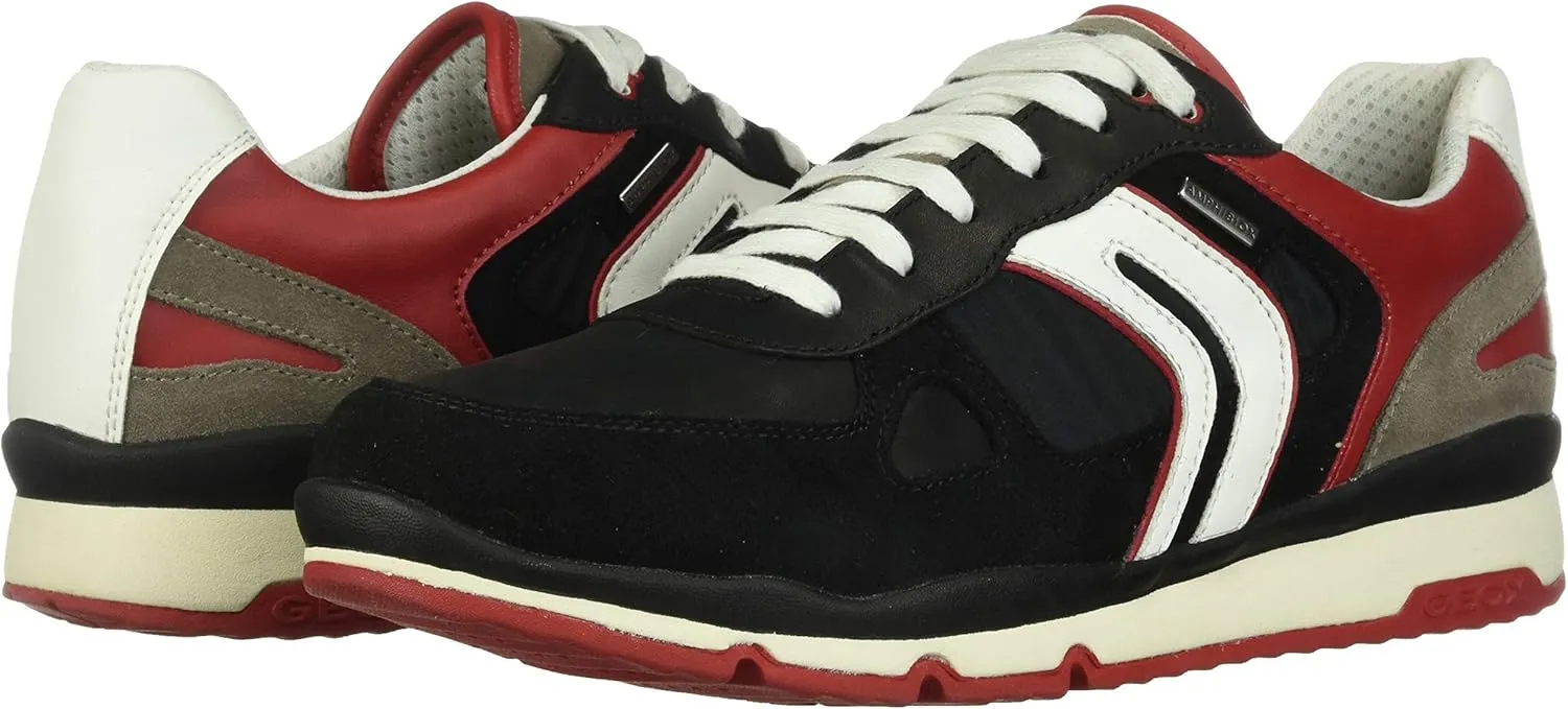 Geox Men's U Sandford B Abx A Low Top Sneaker