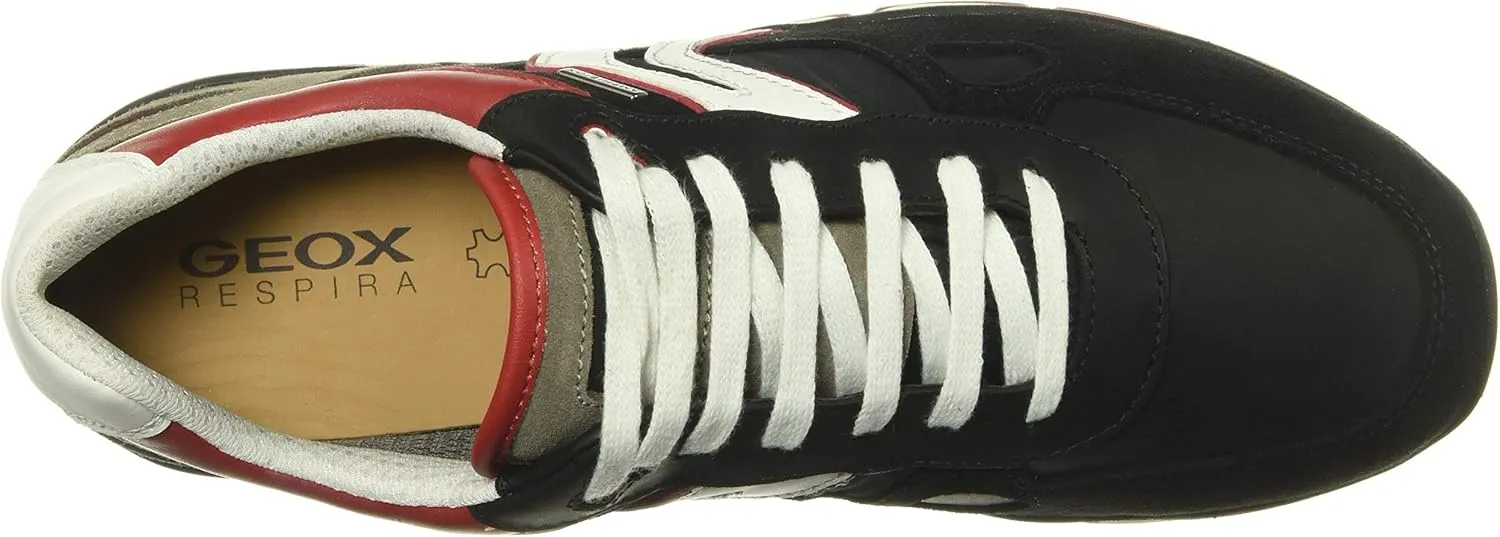 Geox Men's U Sandford B Abx A Low Top Sneaker