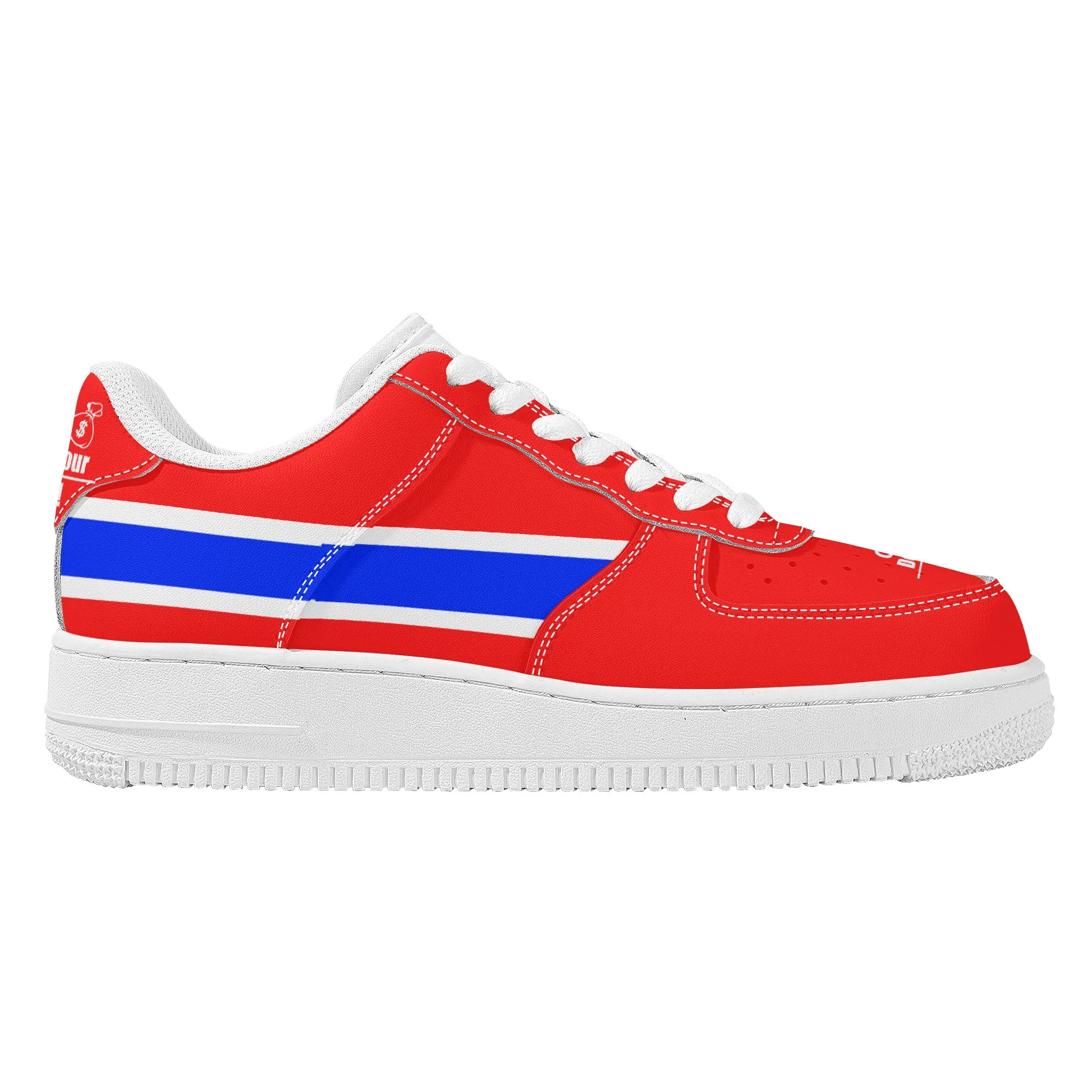 Get That Bag, Low Top Unisex Sneaker